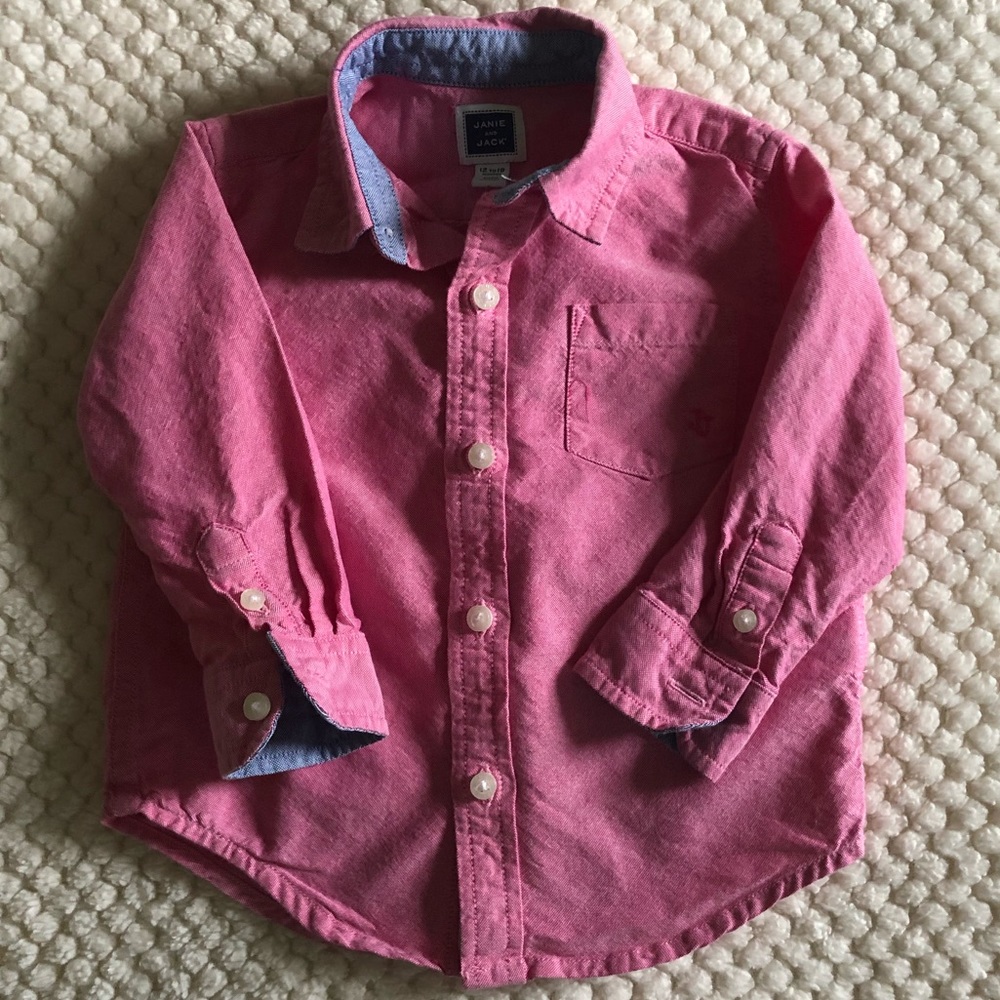 Janie and Jack Button Down Shirt